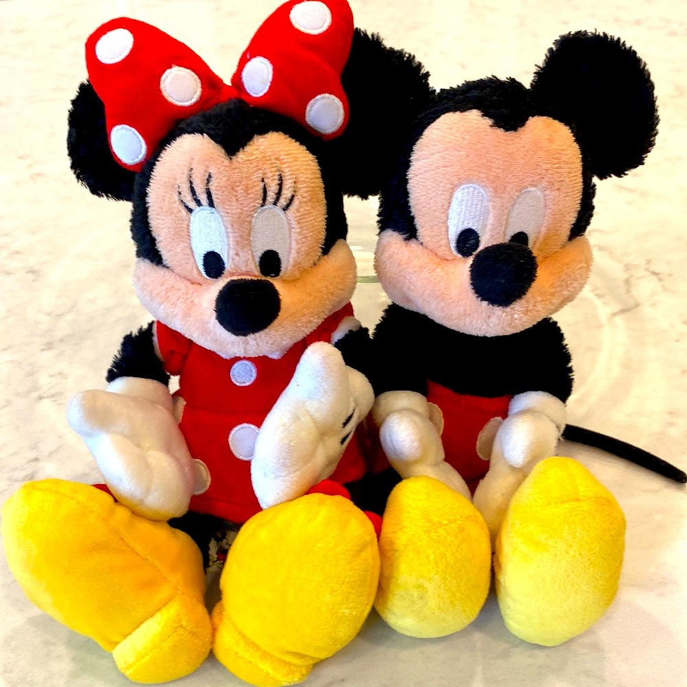 Minnie and Mickey Stuffed Toys